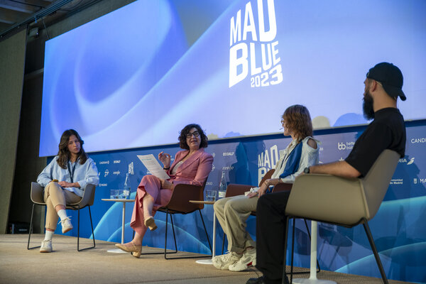 Mesa redonda del IED en MadBlue con Joel Blanco, Alex Hug, Flvia Carneade y Giusi Lara