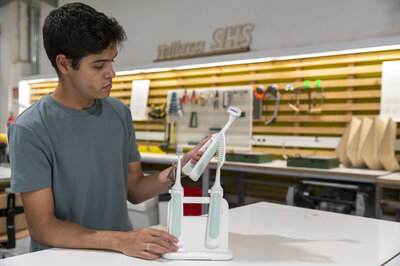 Javier Pascual, estudiante del Título de Grado de Diseño de Producto del IED Madrid, entre los finalistas del premio internacional The James Dyson Award