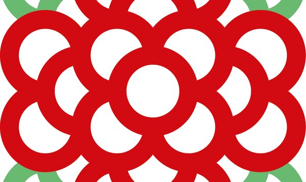 Diseño de una rosa que imita el dibujo del clásico panot de flor barcelonés