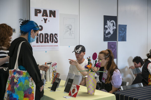 Los alumnos de la escuela de Visual han participado en Libros Mutantes 2023 con sus creaciones