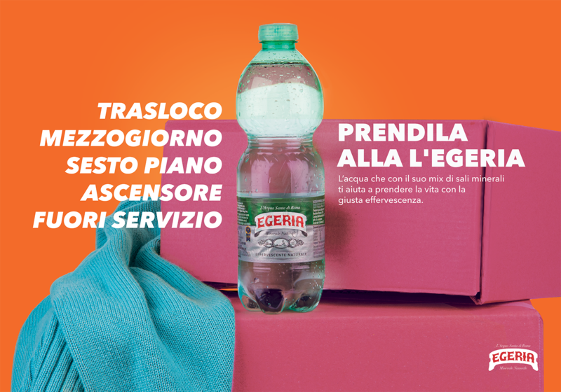 Campagna di comunicazione per il brand Egeria